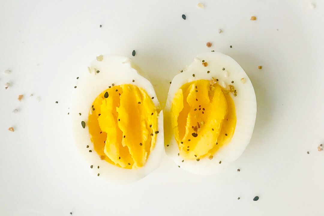 نصف تخم مرغ برای رژیم دوکان